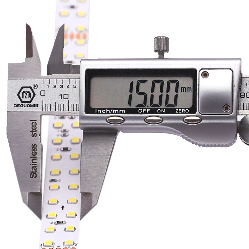 24V DMX512 3000K / 4000K / 6500K SMD2835 Double Row Programmable White LED Light Strip 24V DMX512 3000K / 4000K / 6500K SMD2835 Double Row Programmable White LED Light Strip